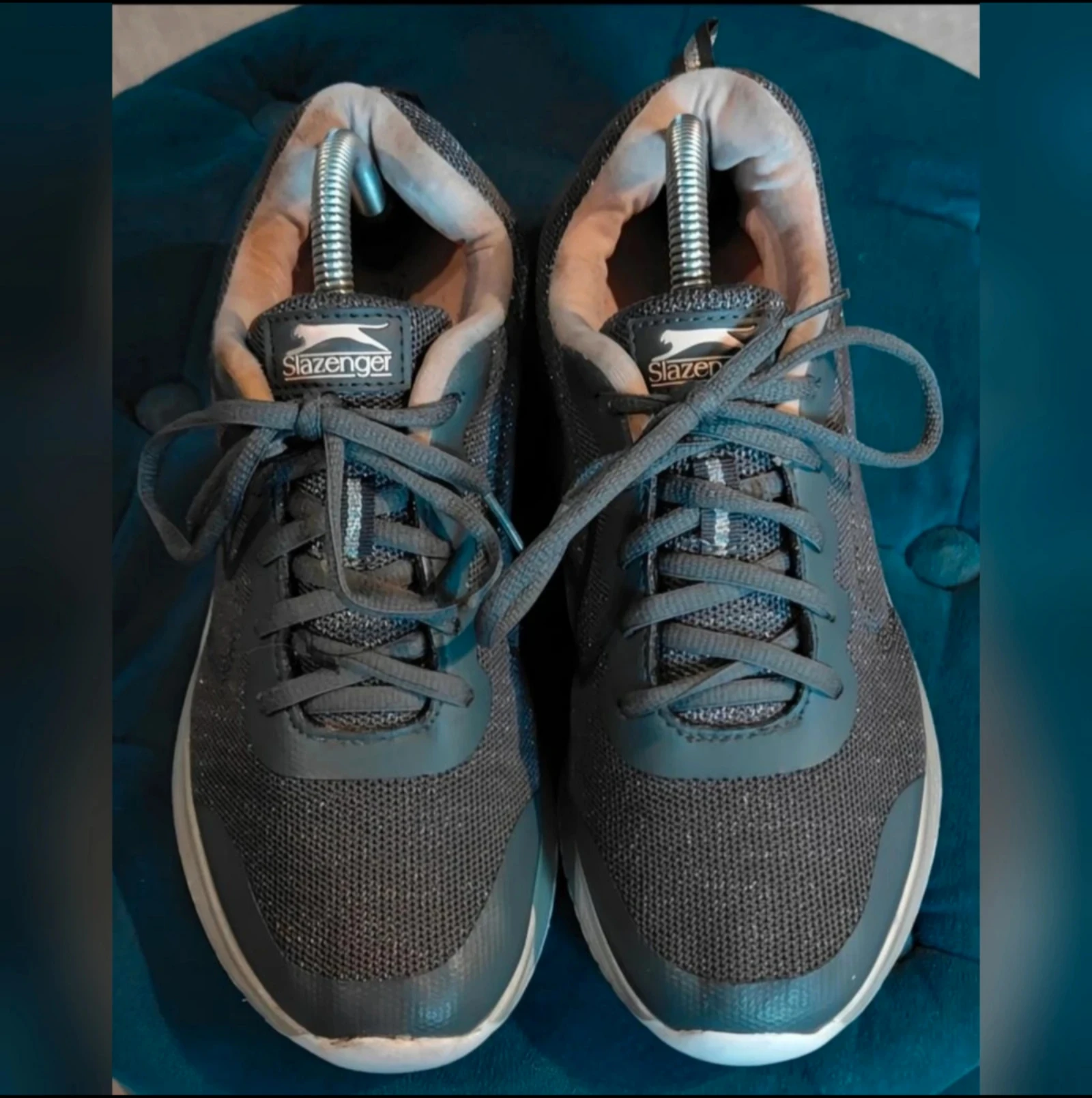 Bonitos tenis gris oscuro Slazenger talla 39 – photo 3